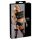 Cottelli Bondage - Lingerieset met kettingen (zwart) - XL