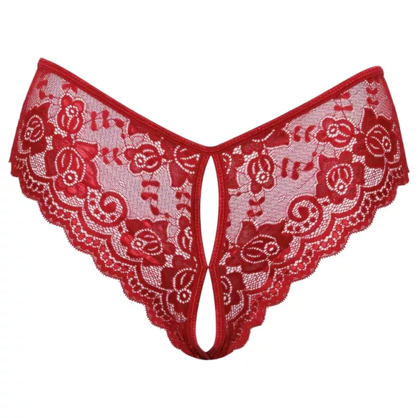 Cottelli - open slipje - kant - rood - L