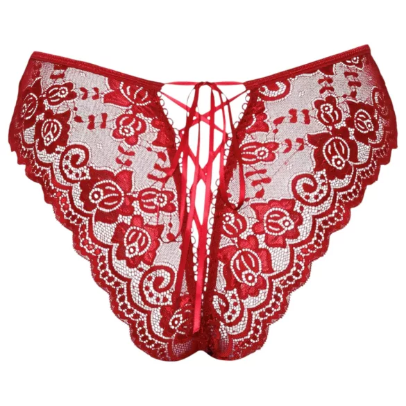 Cottelli - open slipje - kant - rood - L