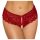 Cottelli - open kanten slipje (rood) - XL