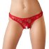 Cottelli - Kantstring van kant (rood) - L