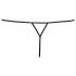 Cottelli - dames string open kruis - strass steentjes - zwart