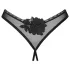 Obsessive - open string - zwart - XL/XXL