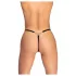 Cottelli - open string slip met sierdetail - zwart - S-L