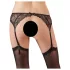 NO:XQSE - Lingerieset met jarretels - kant - zwart - M/L