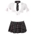 Cottelli - schoolmeisje kostuum set - verkleedset dames - S