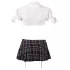 Cottelli - schoolmeisje kostuum set - verkleedset dames - S