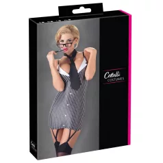 Cottelli - gestreepte secretaressekostuum