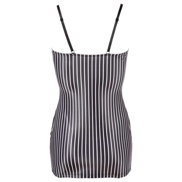 Cottelli - Sekretaretten kostuum - Gestreept - Zwart/Wit - XL