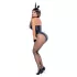 Cottelli - bunny kostuum - glanzend, sexy konijnenset - 5-delig