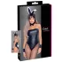 Cottelli - bunny kostuum - glanzend, sexy konijnenset - 5-delig