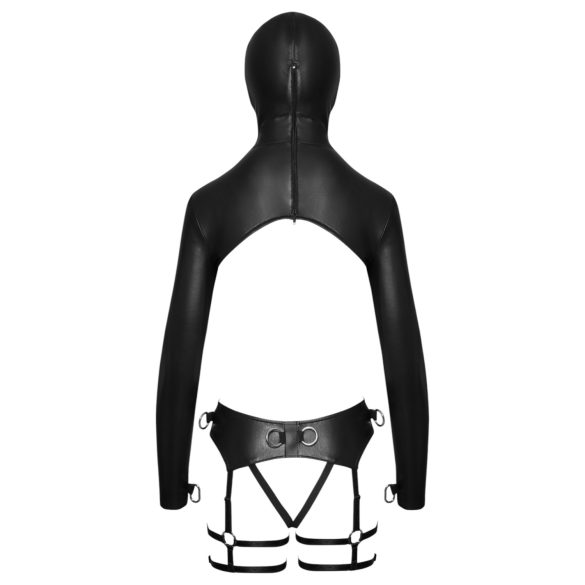 Bad Kitty - BDSM lingerie set - zwart - L