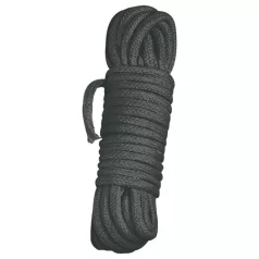 Shibari-touw - bondagetouw (7 m, zwart)