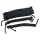 Bad Kitty - bondagesett touw (20 m + 2x3 m, zwart)