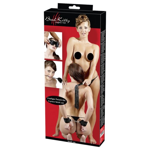 Bad Kitty - Fetish set - zwart