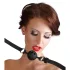 Bad Kitty - siliconen ballgag medium - zwart