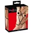 Bad Kitty - strappy body met studs - zwart - S-L