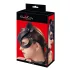 Bad Kitty - kattenmasker met strass steentjes - kunstleer zwart (S-L)