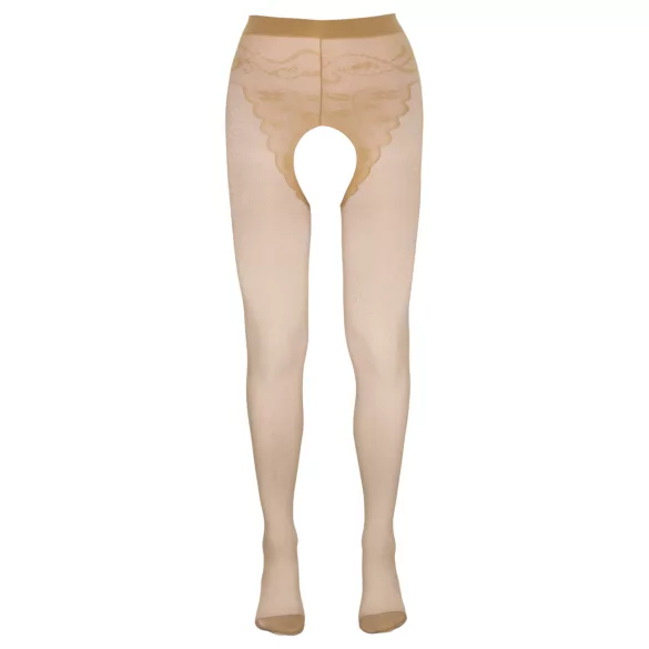 Cottelli - Sexkousen met strepen - Transparant - Naturel - 2