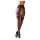 Cottelli - open panty kousen - exclusief patroon - zwart - 3