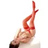 Cottelli - Satijn hold-ups - rood - 4/L