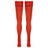 Cottelli - kanten hold-ups - bloemenmotief - rood
