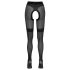 Cottelli - Opengewerkte Kousen met Nette Details (Zwart) - 4
