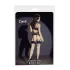 Cottelli Legwear - panty met achternaad en strikjes - huidkleurig
