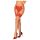 Obsessive - kanten panty (rood-naturel)