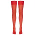 Cottelli - hold up kousen - zijdezacht - rood