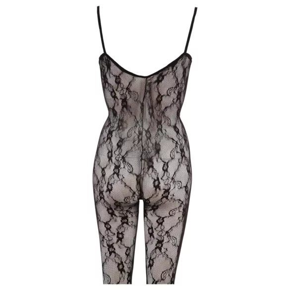 NO:XQSE - Catsuit - Kant - Zwart