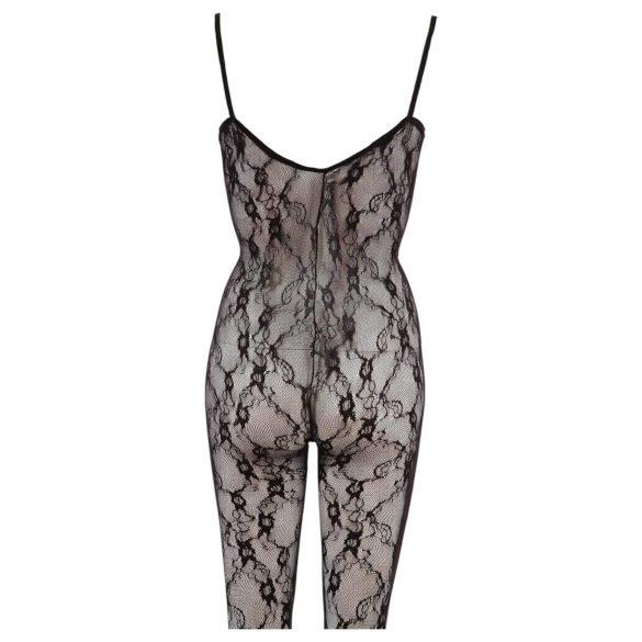 NO:XQSE - Catsuit - Kant - Zwart - L/XL