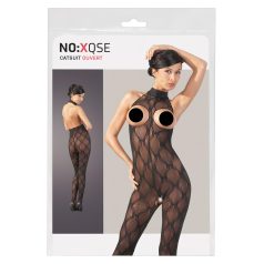 NO:XQSE - Open bust kanten catsuit - XL/XXL