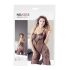 NO:XQSE - kanten net catsuit - zwart (S-L)