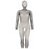 Mandy Mystery - Catsuit met masker - netblouse - zwart - S-L