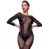 Fifty Shades of Grey - dames bodystocking - kanten details - zwart