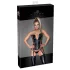 Noir - bustier met jarretels - kant - zwart - L