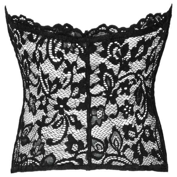 Noir - kanten bustier - zwart - M