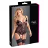 Cottelli - Dames top - Kant met lint - Zwart