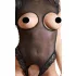 Abierta Fina - body - open stijl - zwart - M