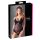 Cottelli - Fluwelen, veelzijdige body (zwart) - 85C/L