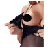 Cottelli - Fluwelen, veelzijdige body (zwart) - 85C/L