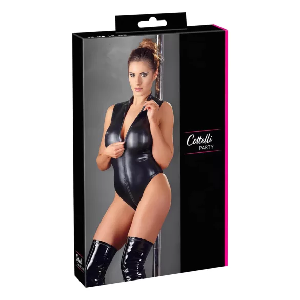 Cottelli - body dames - zwart - partywear - M
