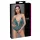 Cottelli - open body met vetersluiting en kant - groen