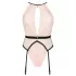 Obsessive Lilines - body met jarretels - roze