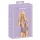 Kissable - body met nekband - kanten lingerie - paars - L/XL