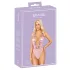Kissable - body met geborduurde rozen - roze
