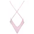 Kissable - body met geborduurde rozen - roze