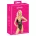 Kissable - kanten body (zwart)