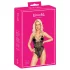 Kissable - kanten body (zwart) - L/XL